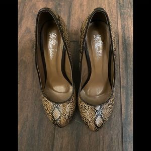 Faux Snake Pumps